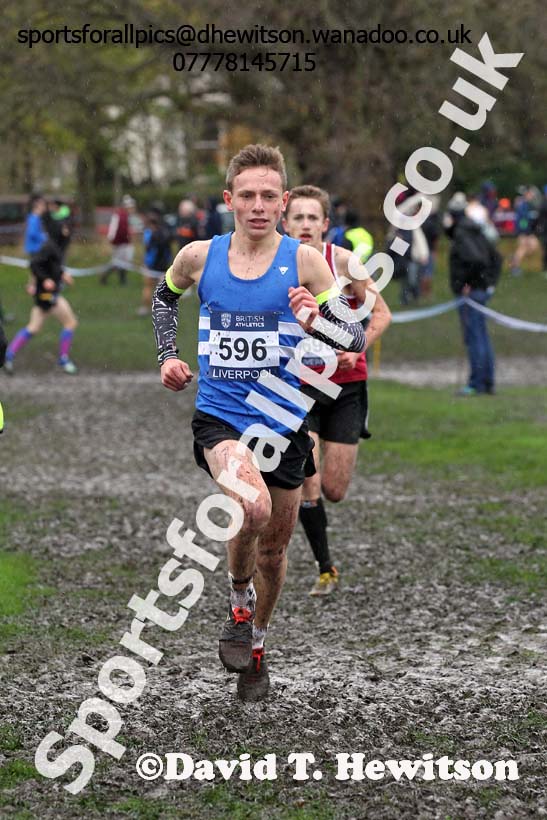 Mens under-17s, British Athletics Liverpool Cross Challenge, Sefton Park, Liverpool. Photo: David T. Hewitson/Sports for All Pics